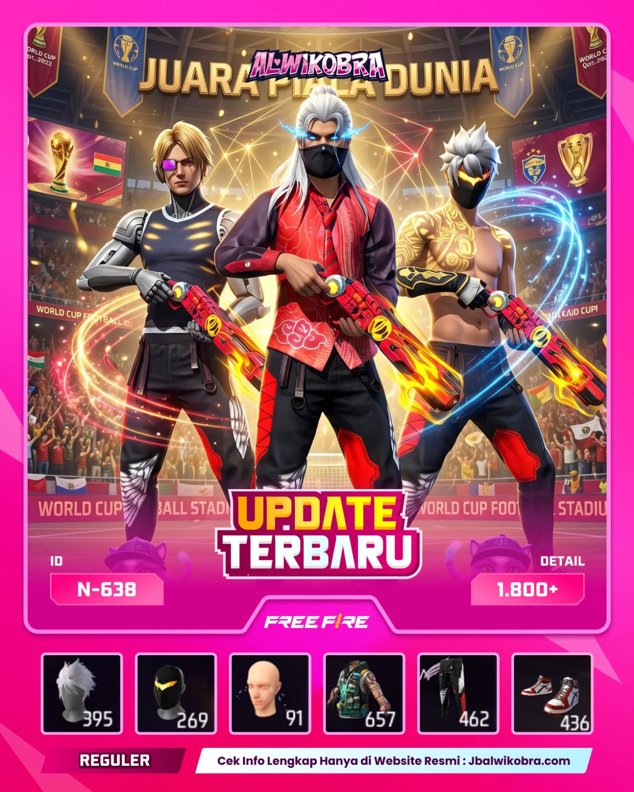FREE FIRE N638 — Free Fire — Reguler