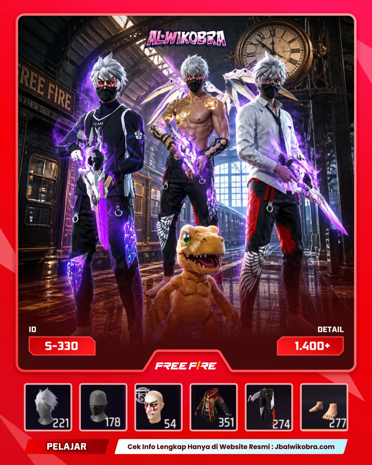 FREE FIRE S330 — Free Fire — Pelajar