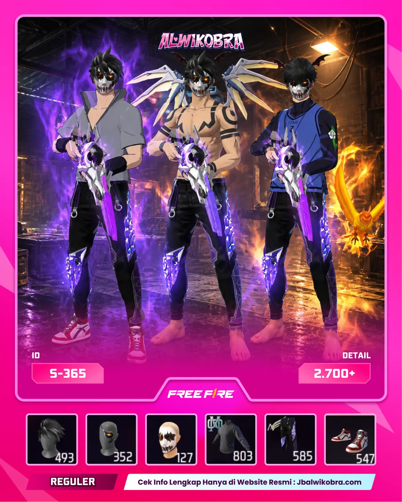 FREE FIRE S365 — Free Fire — Reguler