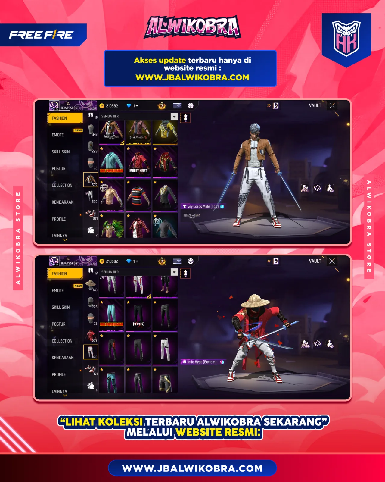 FREE FIRE N781 5
