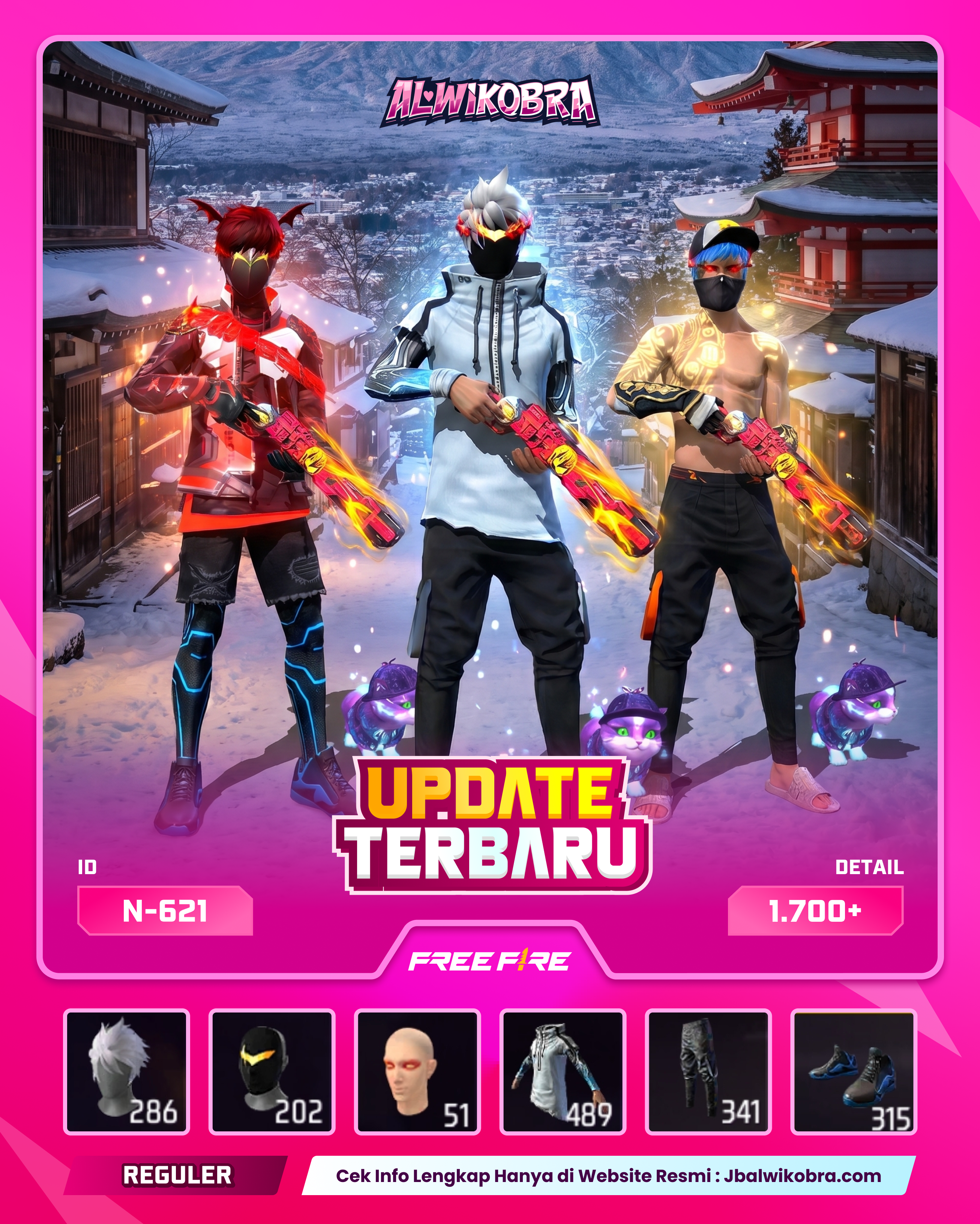 FREE FIRE N621 — Free Fire — Reguler