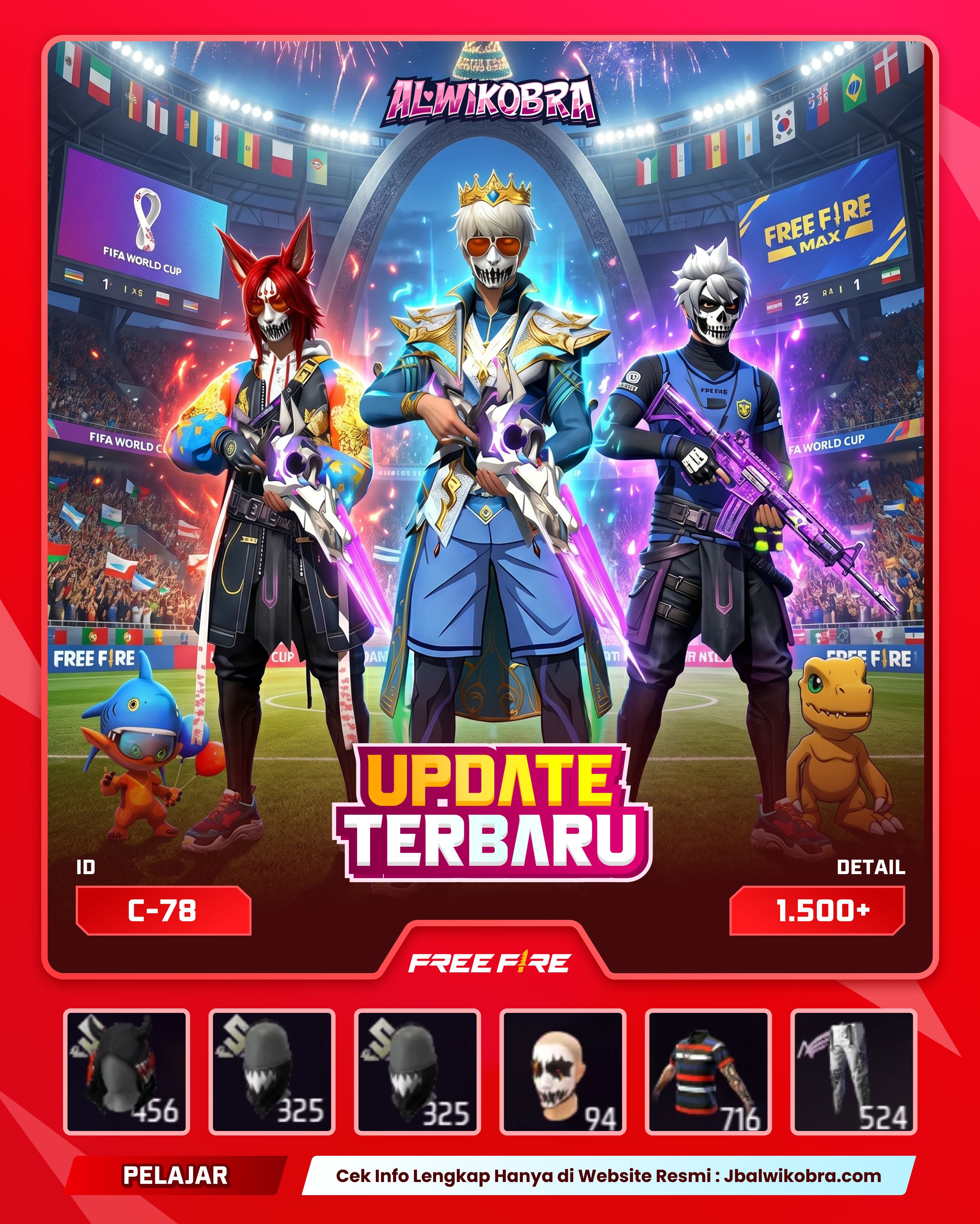 FREE FIRE C78 — Free Fire — Reguler