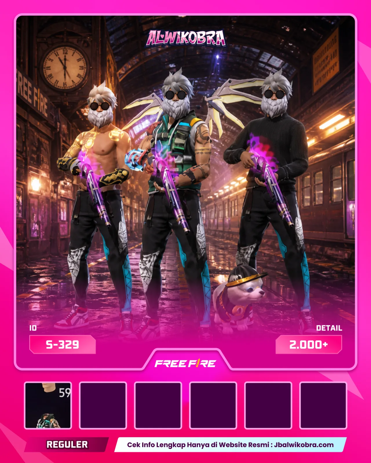 FREE FIRE S329 — Free Fire — Reguler