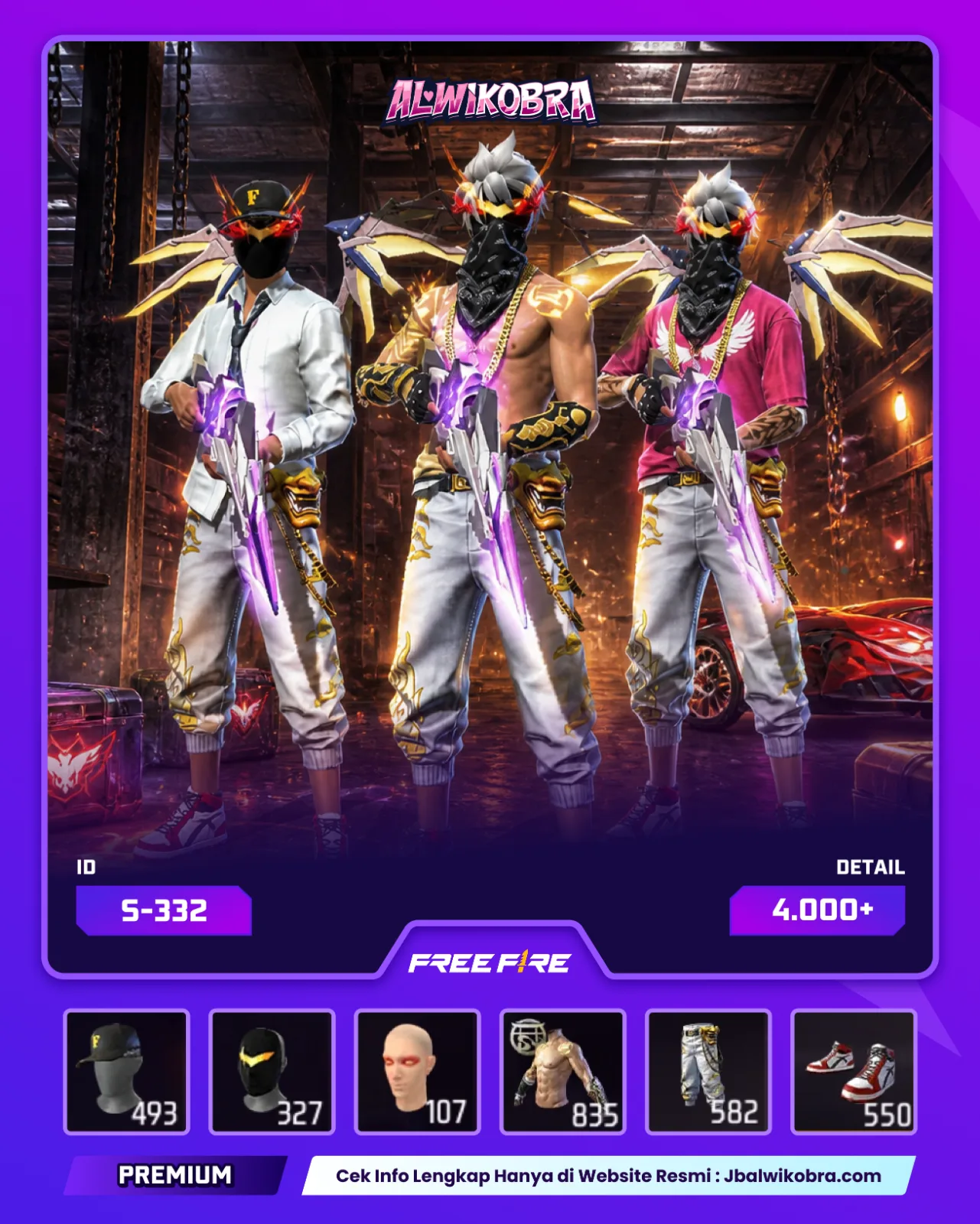 FREE FIRE S332 — Free Fire — Premium