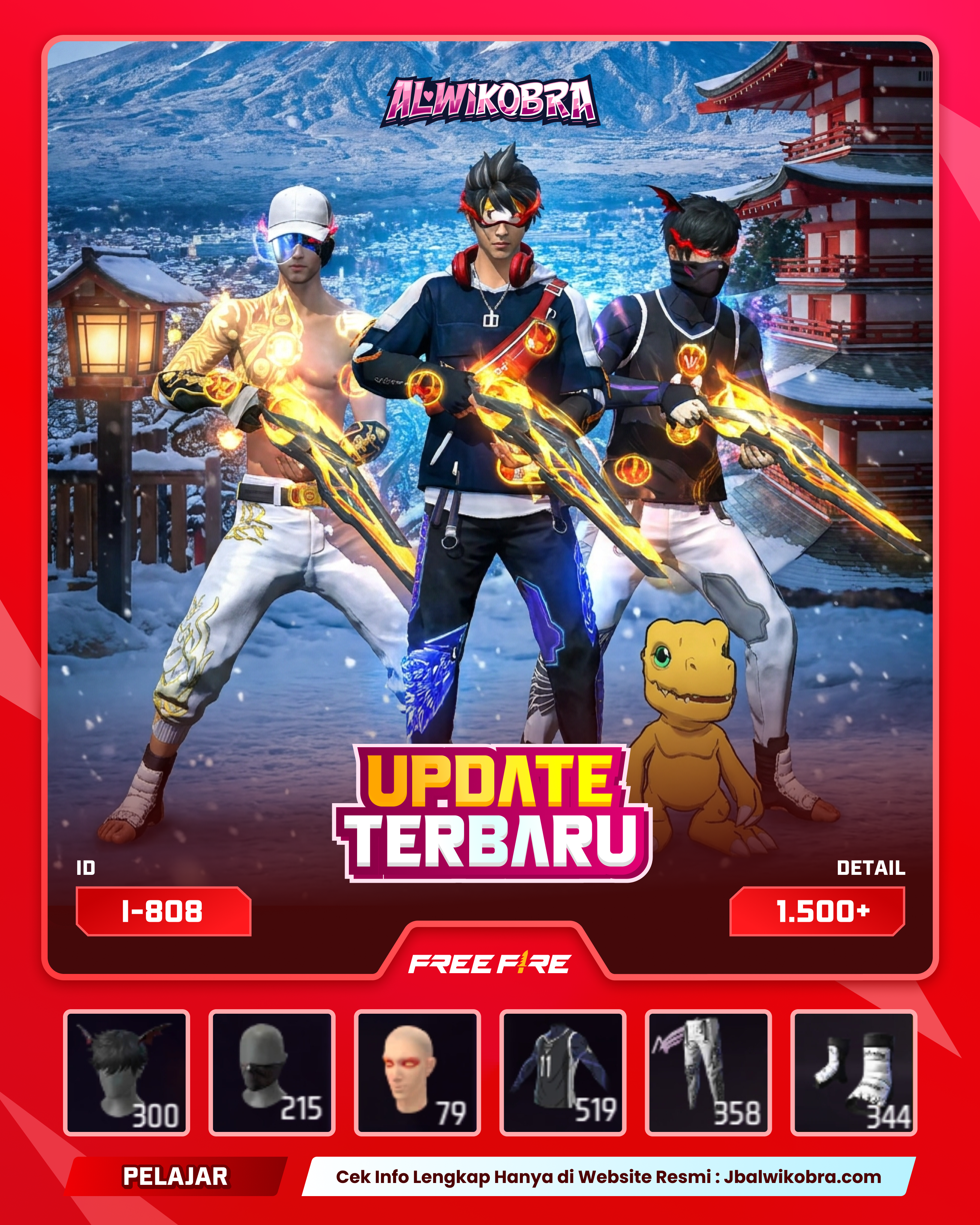 FREE FIRE 808 I — Free Fire — Pelajar