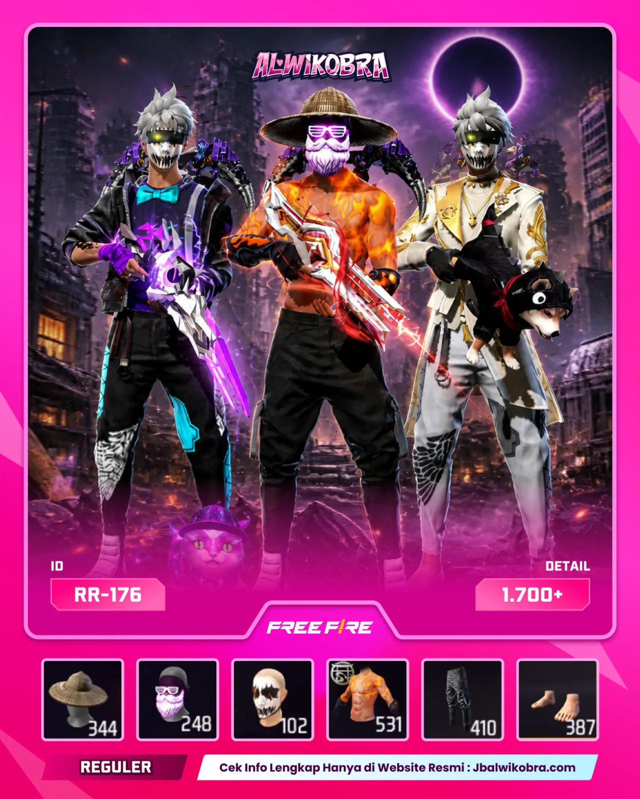FREE FIRE RR176 — Free Fire — Reguler