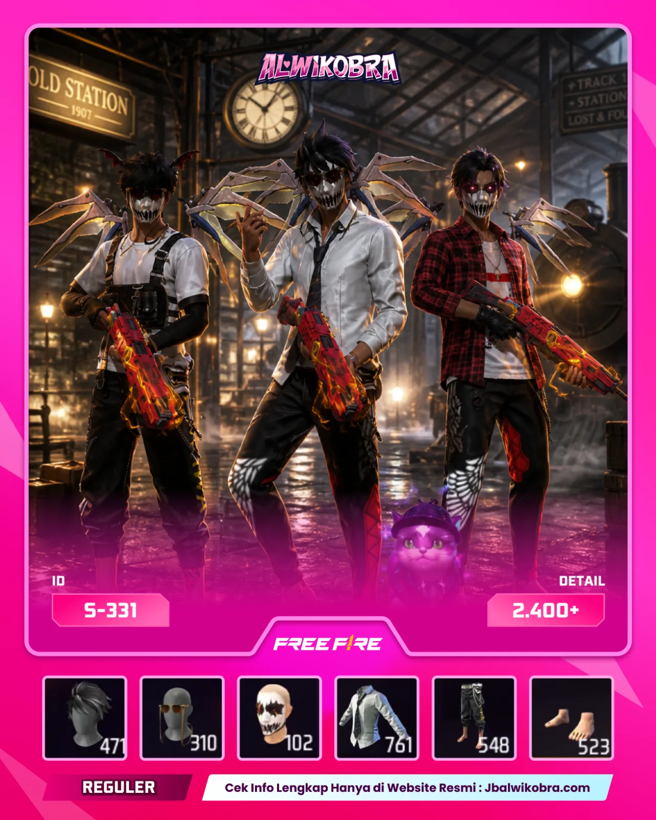 FREE FIRE S331 — Free Fire — Reguler