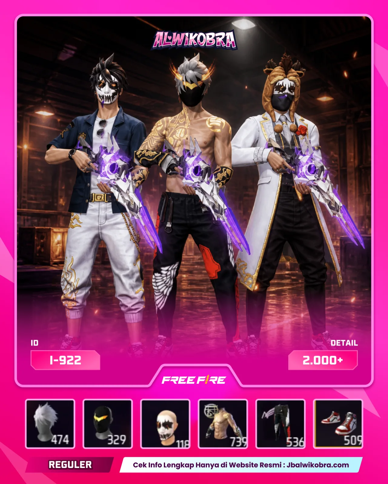 FREE FIRE 922 I — Free Fire — Premium