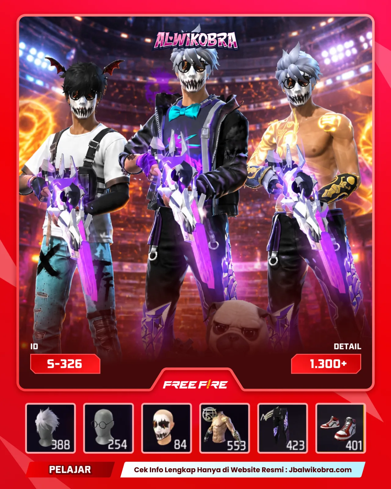 FREE FIRE S326 — Free Fire — Reguler