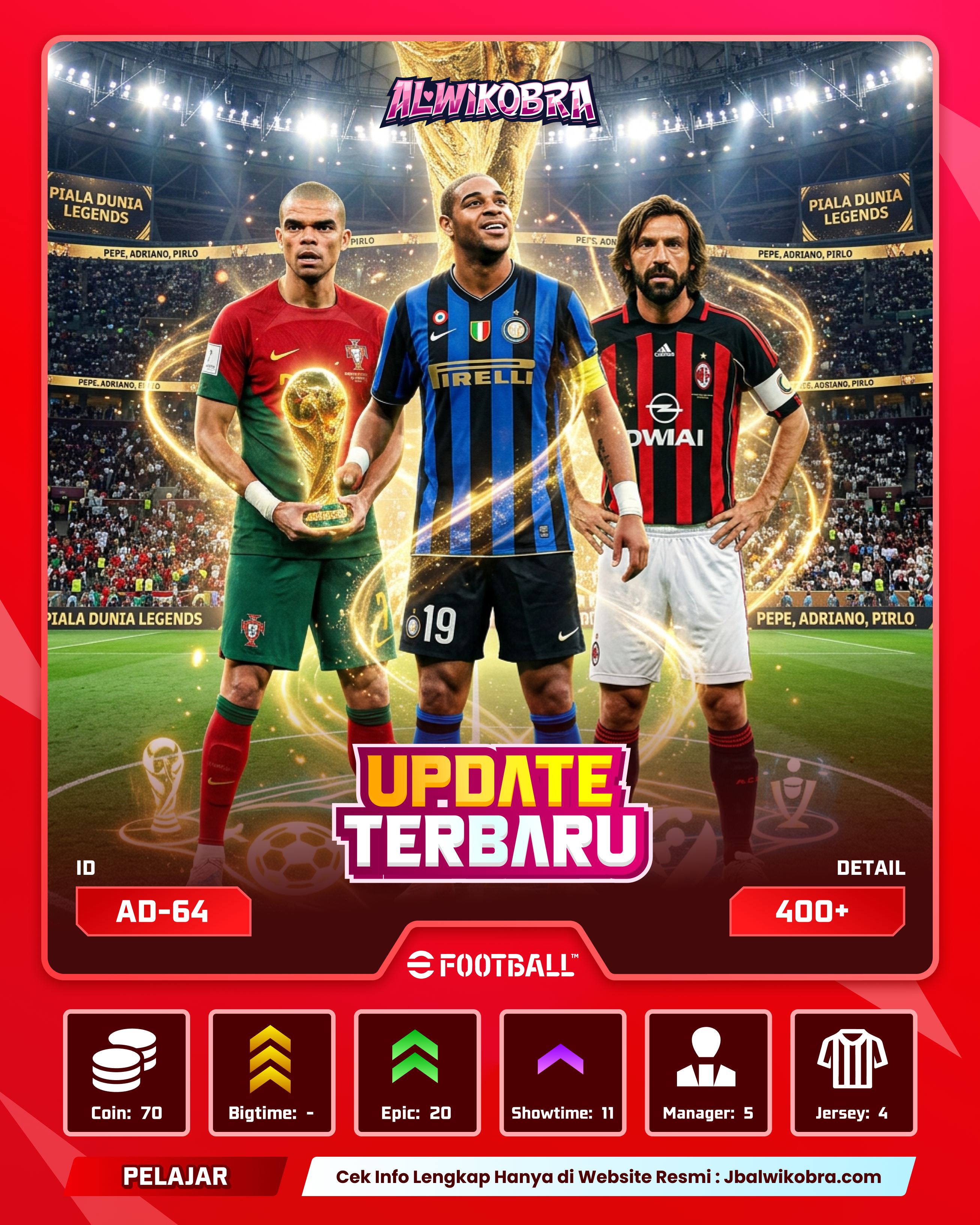 EFOOTBALL AD64 — eFootball — Pelajar