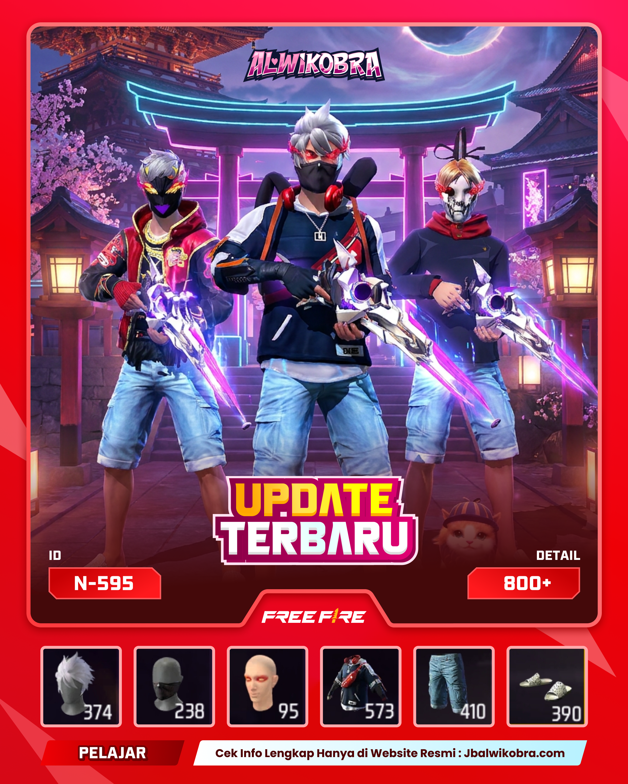 FREE FIRE N595 — Free Fire — Pelajar
