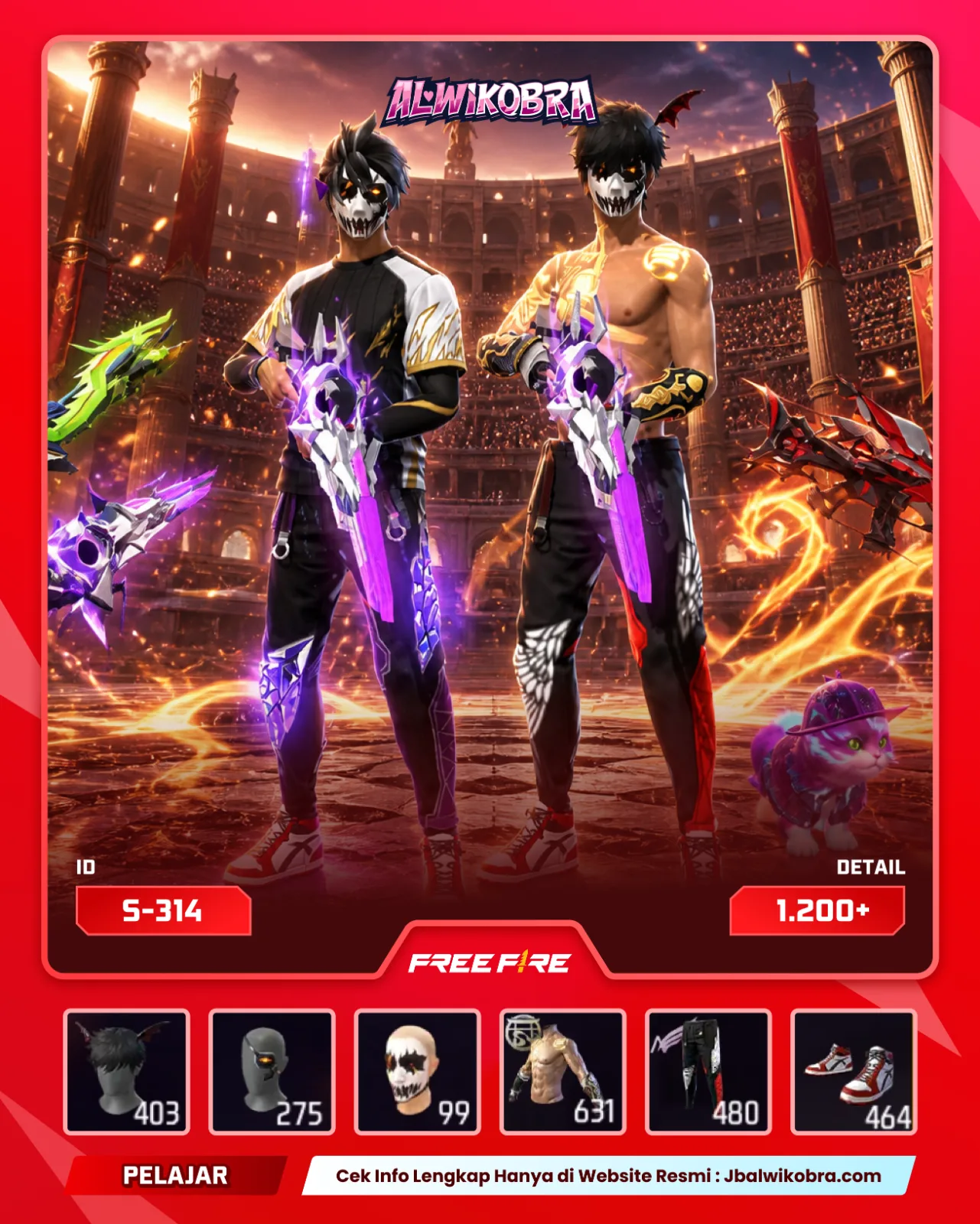 FREE FIRE S314 — Free Fire — Pelajar
