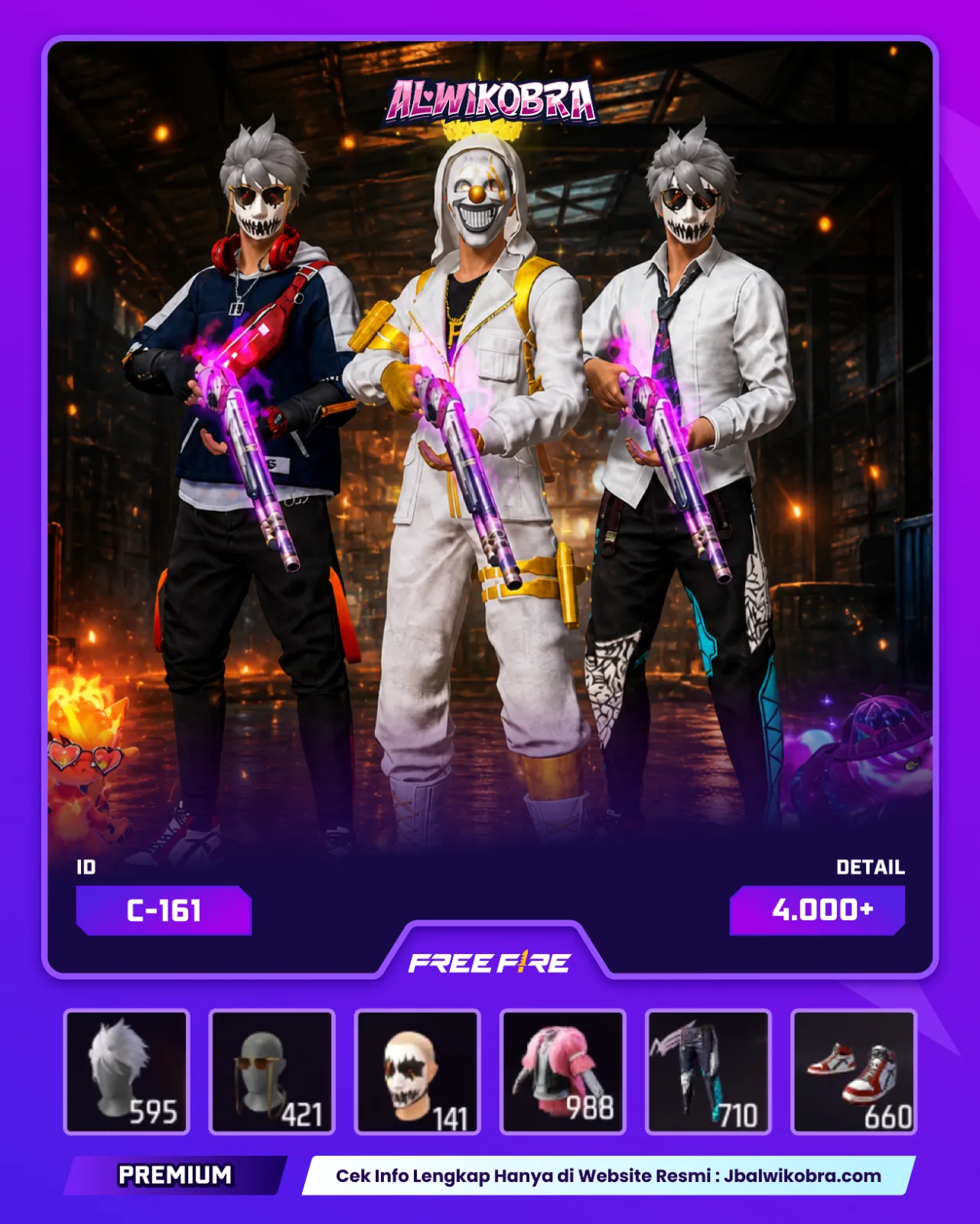 FREE FIRE C161 — Free Fire — Reguler