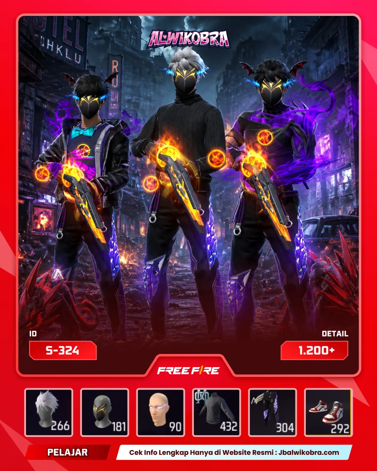 FREE FIRE S324 — Free Fire — Pelajar