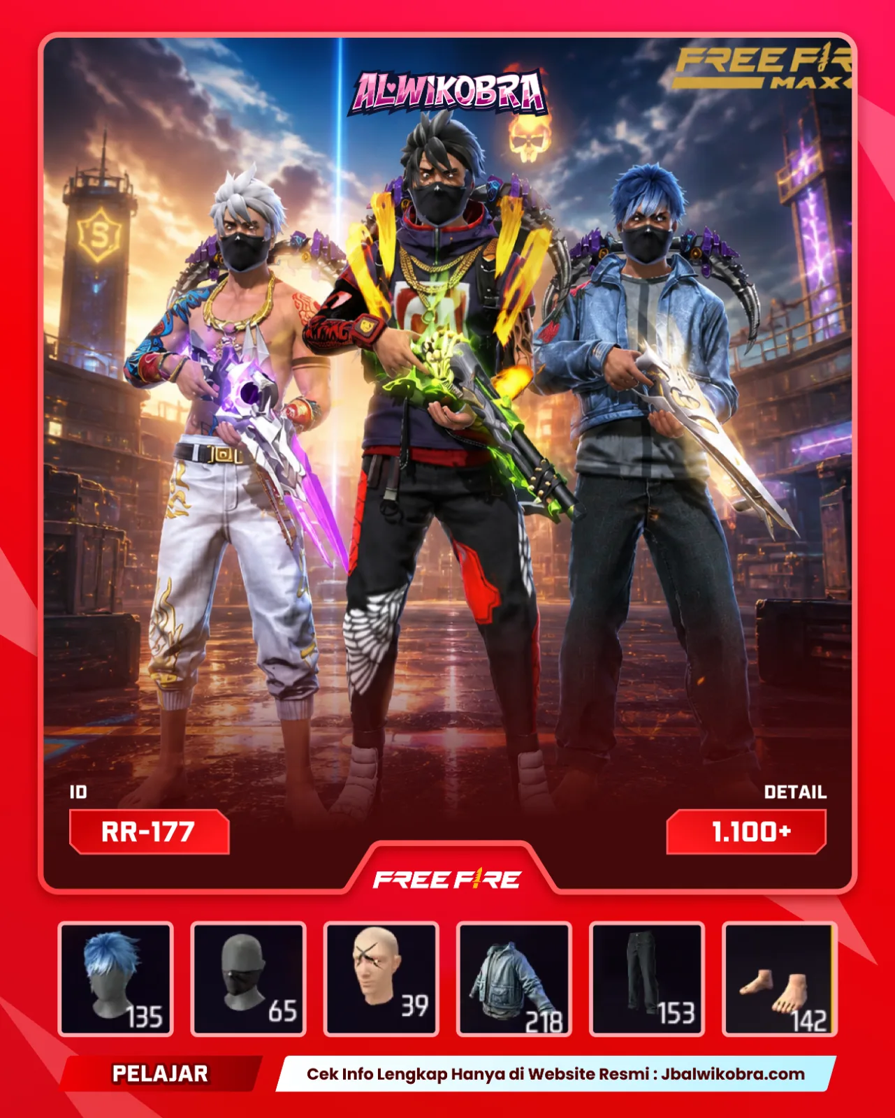 FREE FIRE RR177 — Free Fire — Pelajar