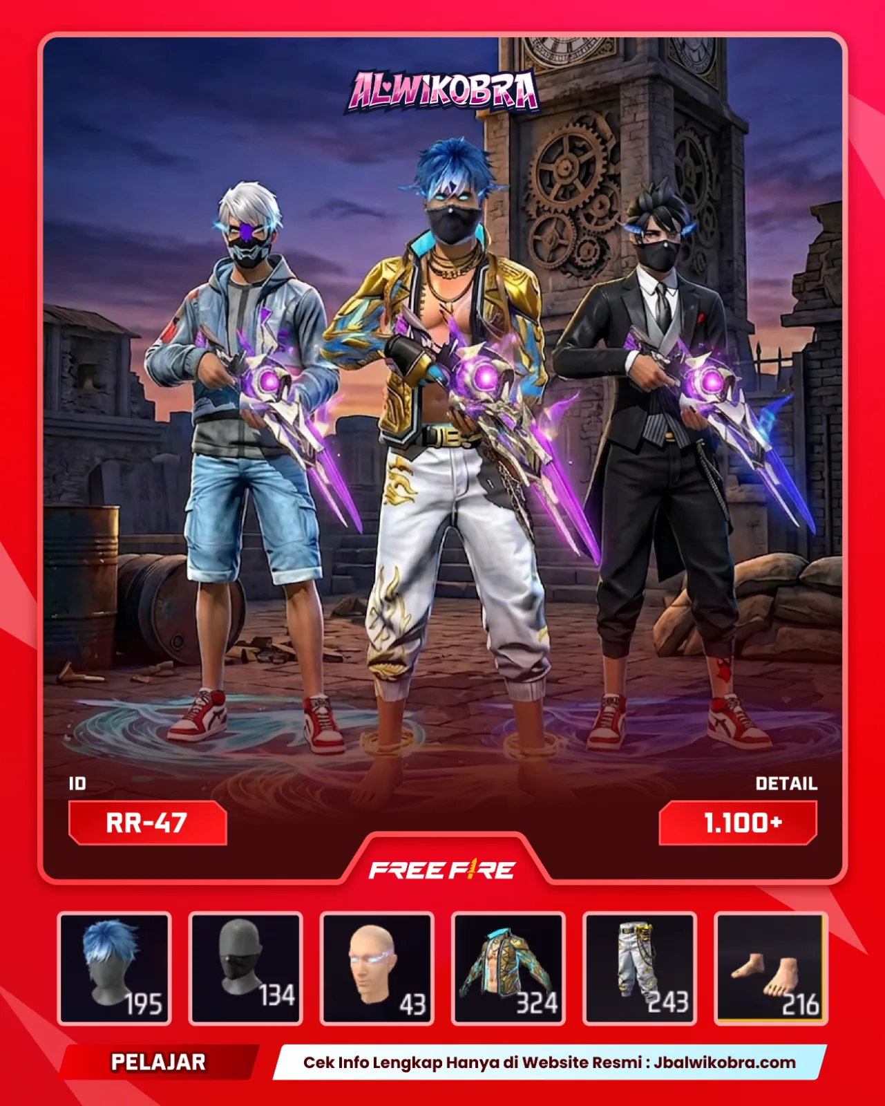 FREE FIRE RR47 — Free Fire — Pelajar