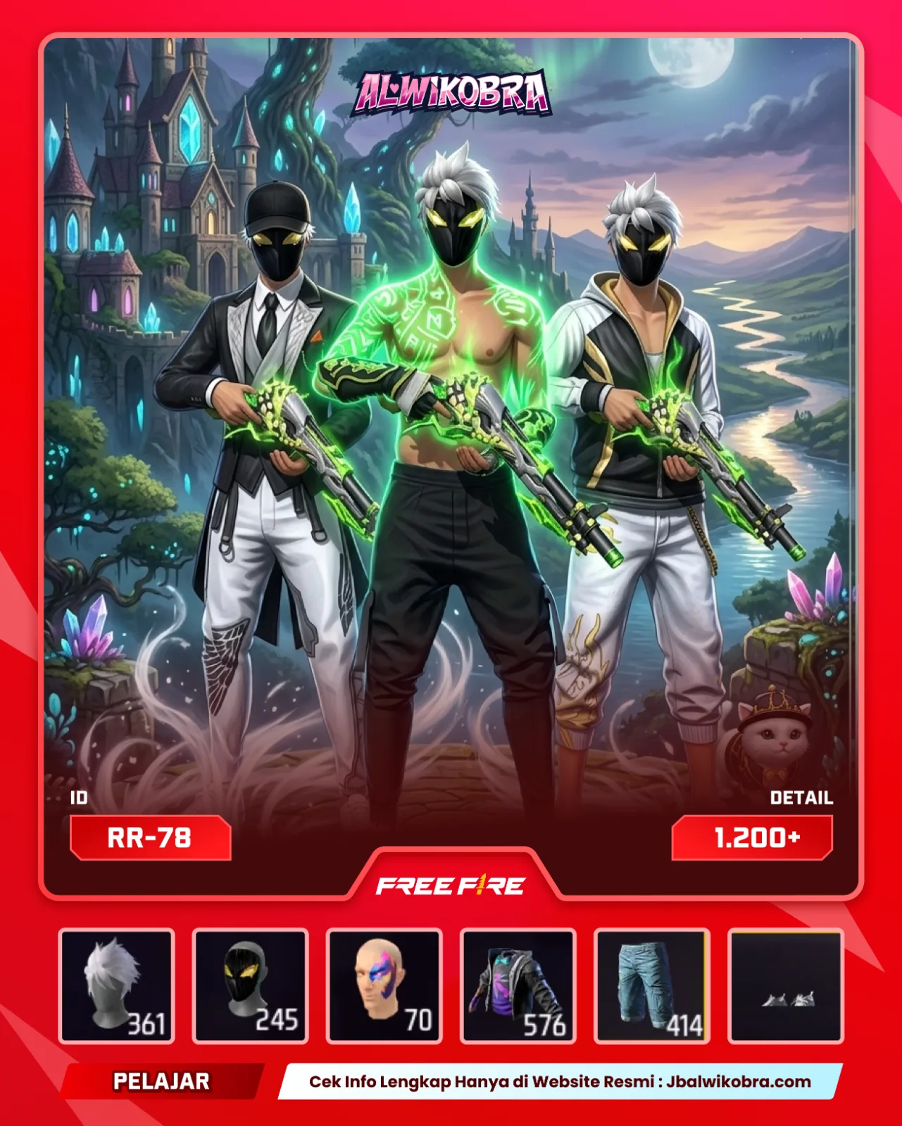 FREE FIRE RR78 — Free Fire — Pelajar