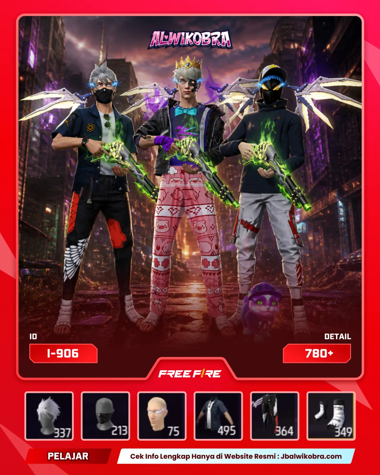 FREE FIRE 906 I — Free Fire — Pelajar
