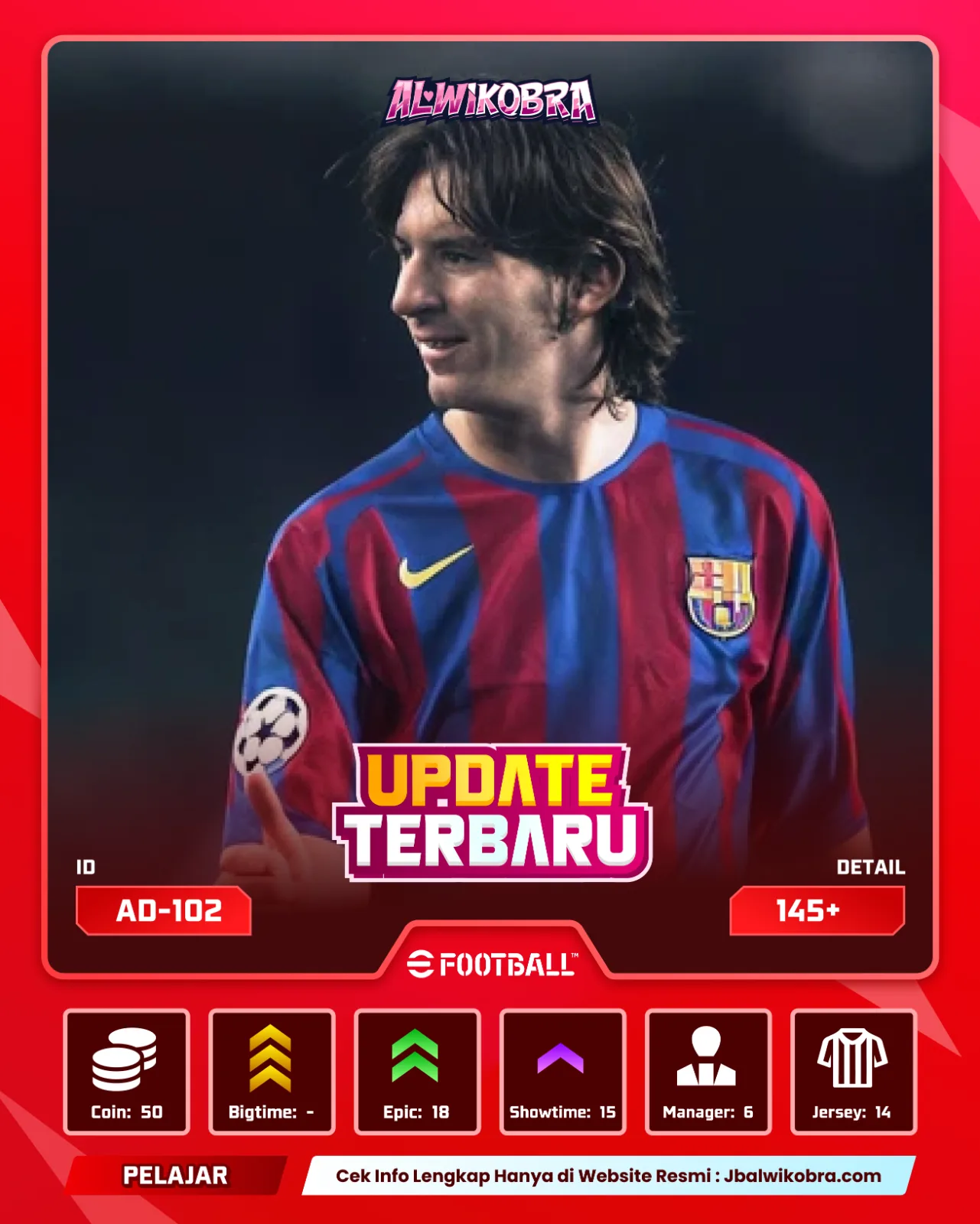 EFOOTBALL AD102 — eFootball — Pelajar
