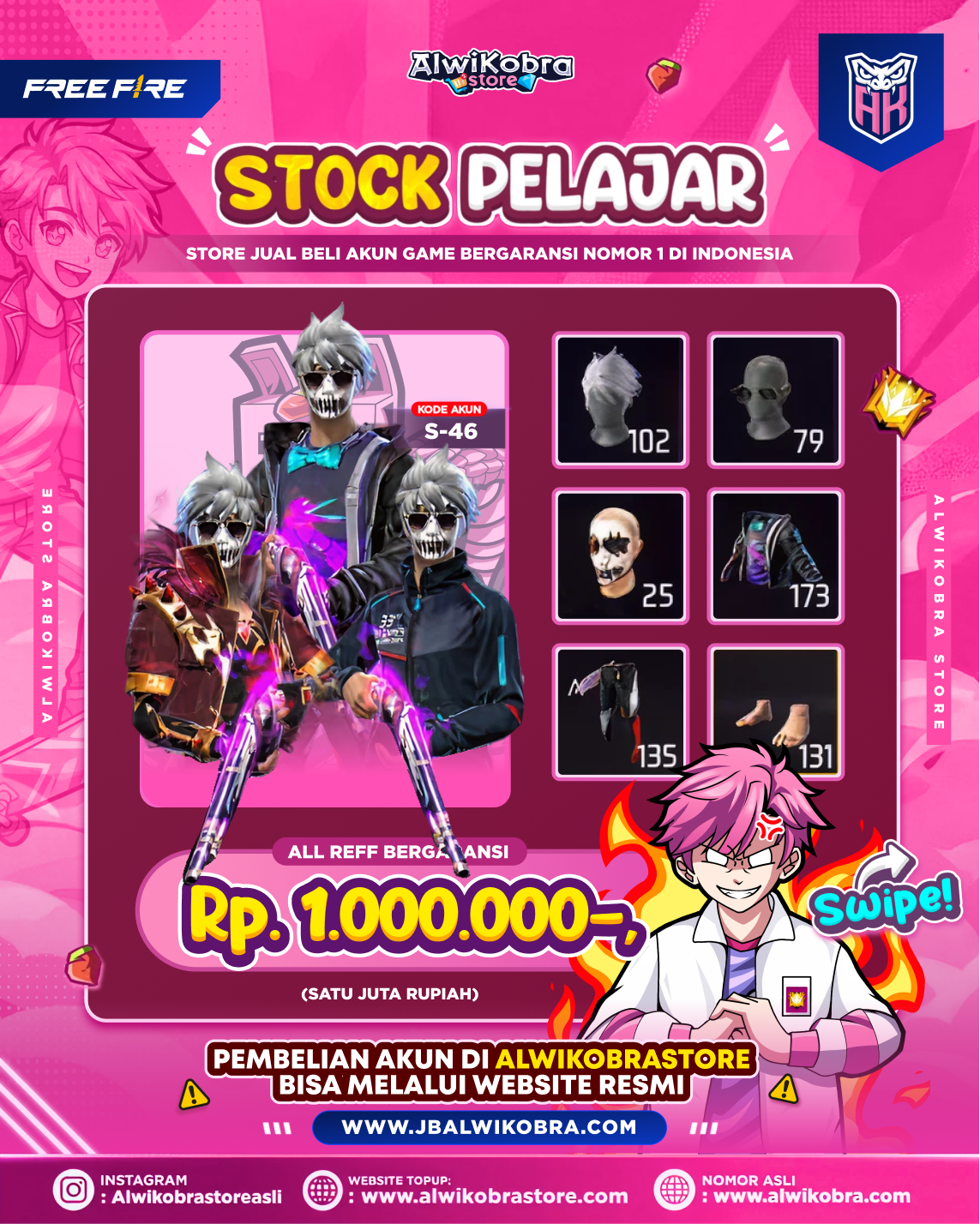 FREE FIRE S46 — Free Fire — Pelajar