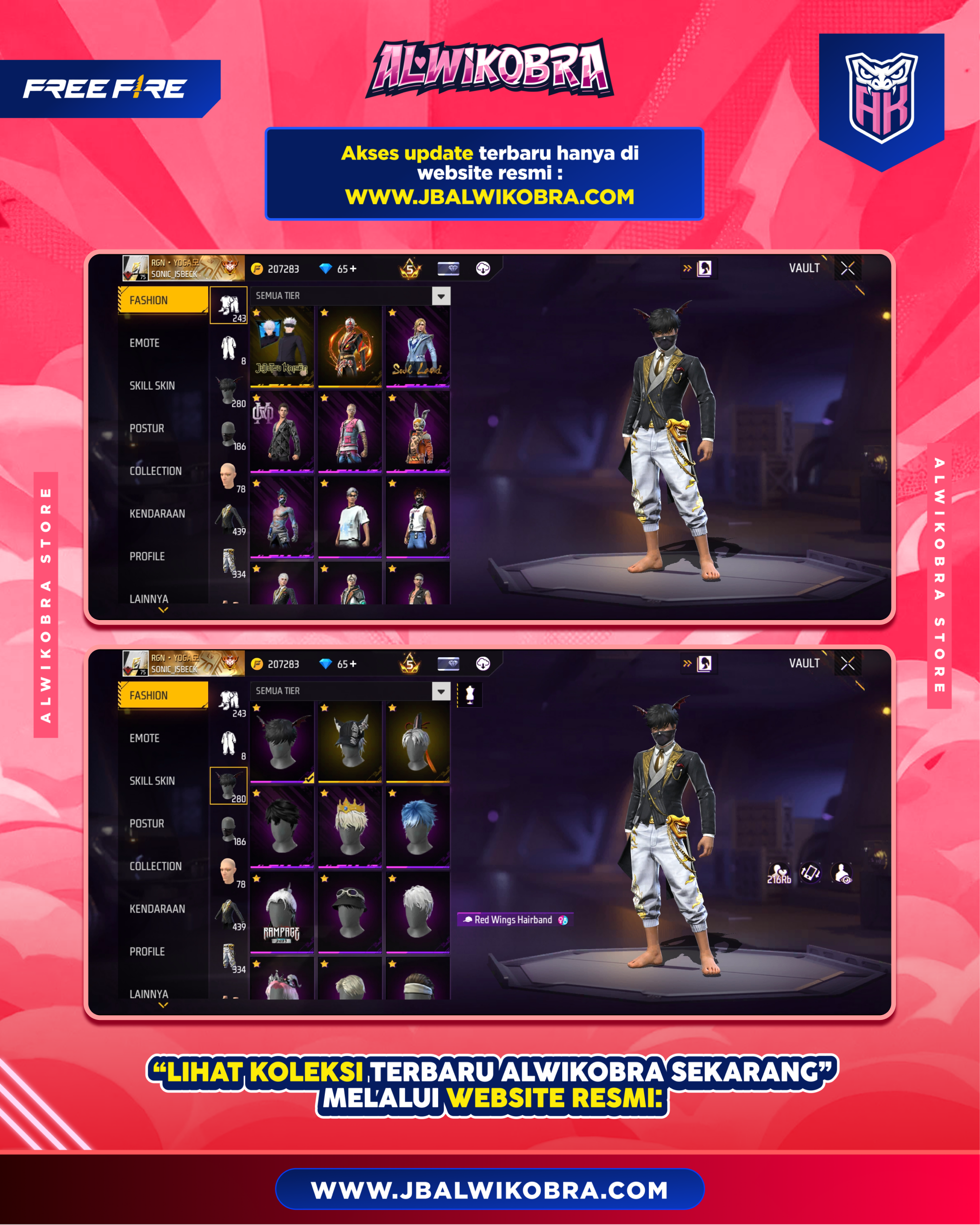 FREE FIRE RR188 8