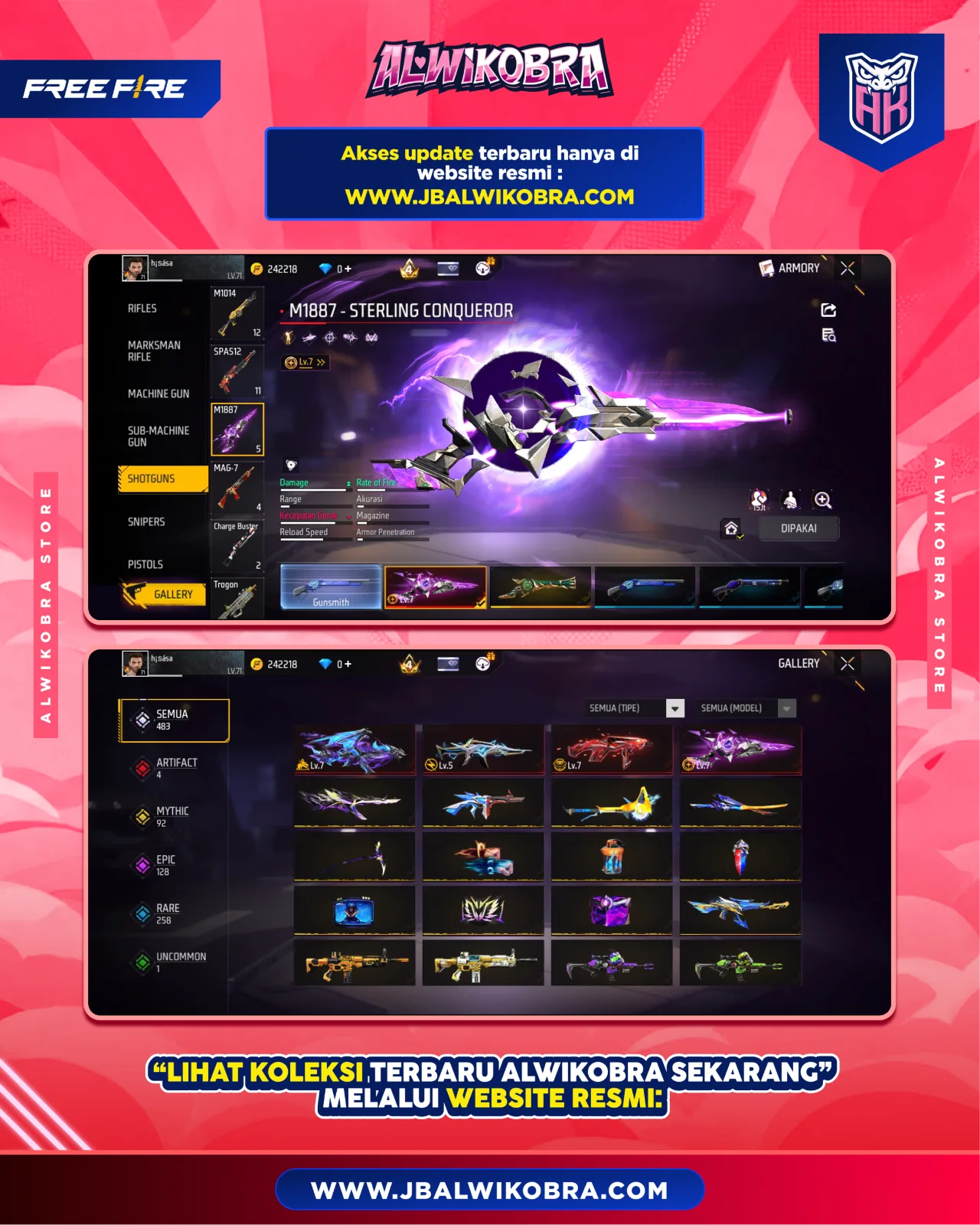 FREE FIRE C142 8